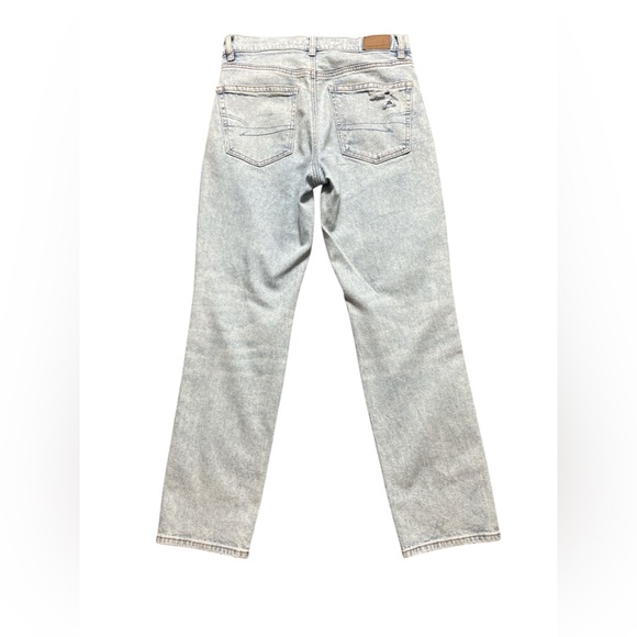 American Eagle Stretch Super High Rise Ankle Straight Jeans - Picture 6 of 12